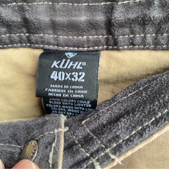Kuhl Khaki Vintage Patina Rydr Pant 40x32 - Picture 4 of 9